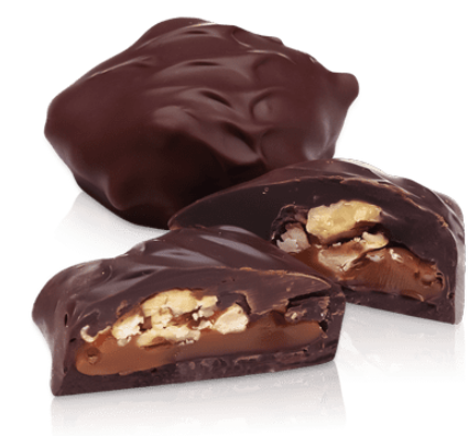 Abdallah Candies - Pecan Alligators Dark Chocolate - 2350 ( GF )