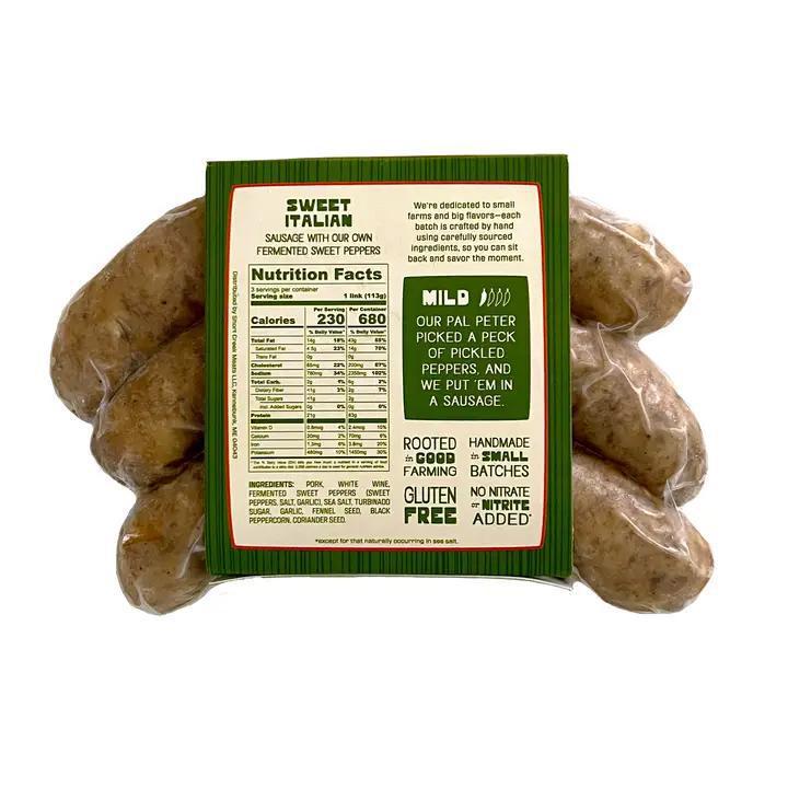 Short Creek Farm  - Sweet Italian Sausage 12 oz - SGSWT