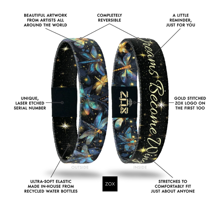 ZOX - Dreams Become Wings Bracelet - IA-DBW