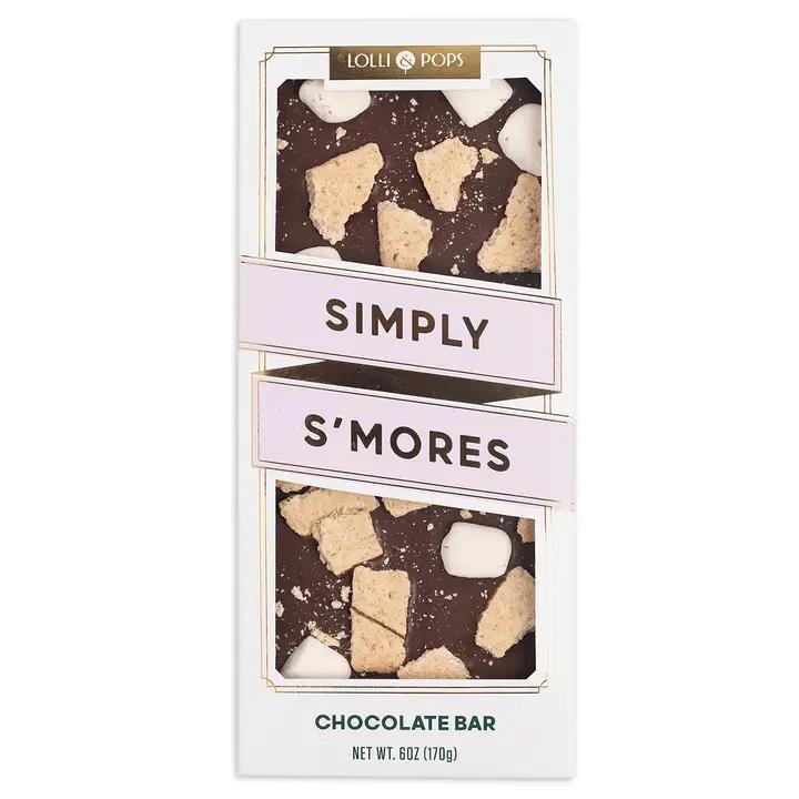 Hammond's Candies - Topp'd Bar - Milk Chocolate Simply S'mores 6 oz - 117690