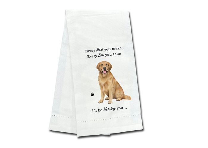 E&S Pets - Golden Retriever Kitchen Towel 711-15