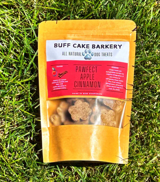 Buff Cake Barkery - Pawfect Apple Cinnamon - Dog Treats 6 oz