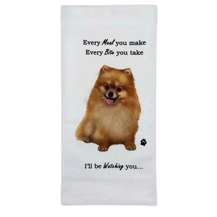 E&S Pets - Pomeranian Kitchen Towel 711-27