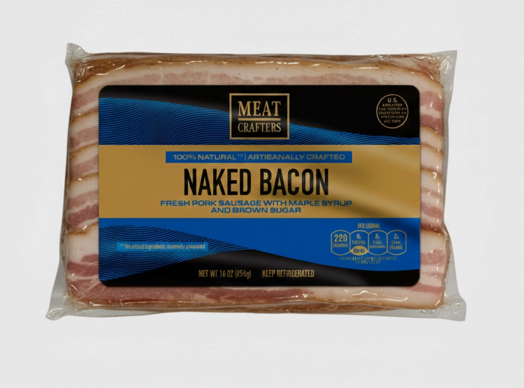 MeatCrafters Inc. - Smoked Naked Bacon 16 oz - ER101