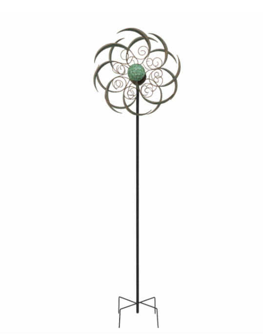 RCS - Floral Wind Spinner – Verdi Gris - R50013