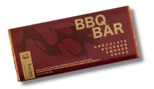Bourbon Barrel Foods - BBQ Bar - Chocolate Bourbon Smoked Cacao Nibs 1.8 oz - CH-BBQBAR
