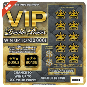 Scratch - $2 - VIP Double Bonus - 1684