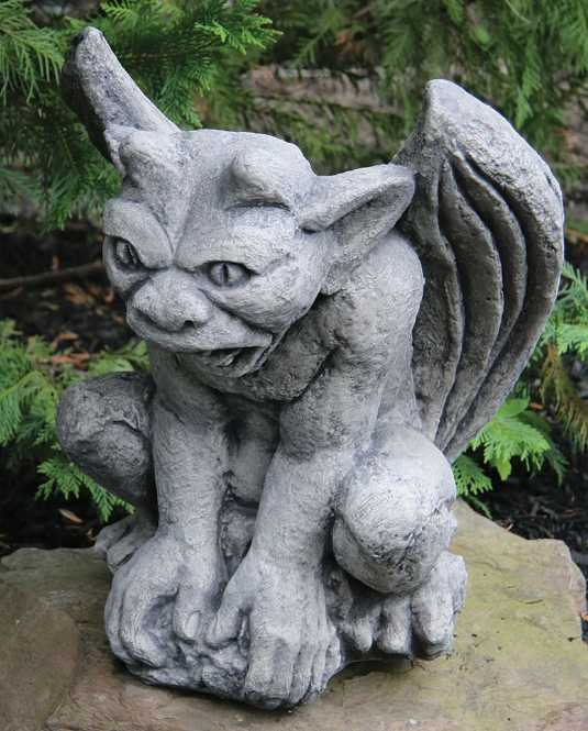 Sitting Jonas Gargoyle Statue - 5374