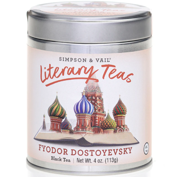 Simpson & Vail - Literary Tea - Fyodor Dostoyevsky's Black Tea Blend 4 oz