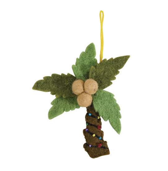 Park Designs Palm Tree Felt Ornament - 8699-921