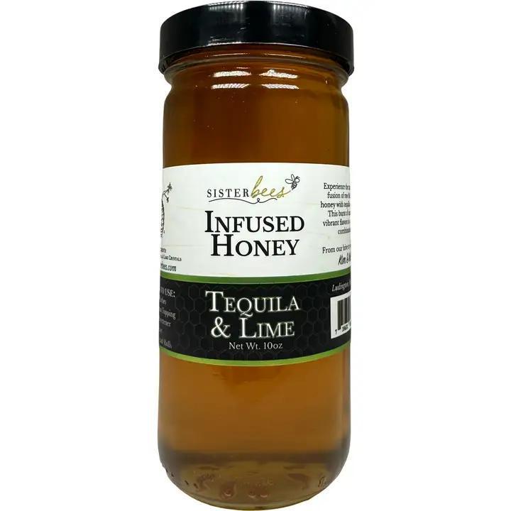 Sister Bees - Tequila & Lime Infused Honey 10 oz