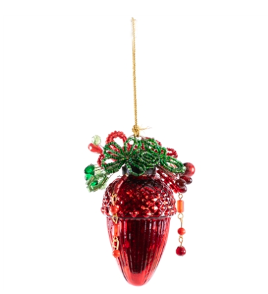 Berry Acorn Ornament - OSW268356
