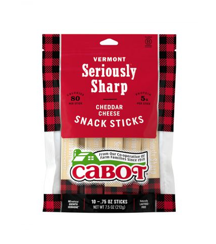 Cabot - Sharp White Cheddar Cheese Snack Sticks 7.5 oz - DACHEESECAB3