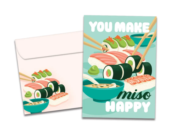 Tree-Free Greetings - Just Because Card - Miso Happy 22548