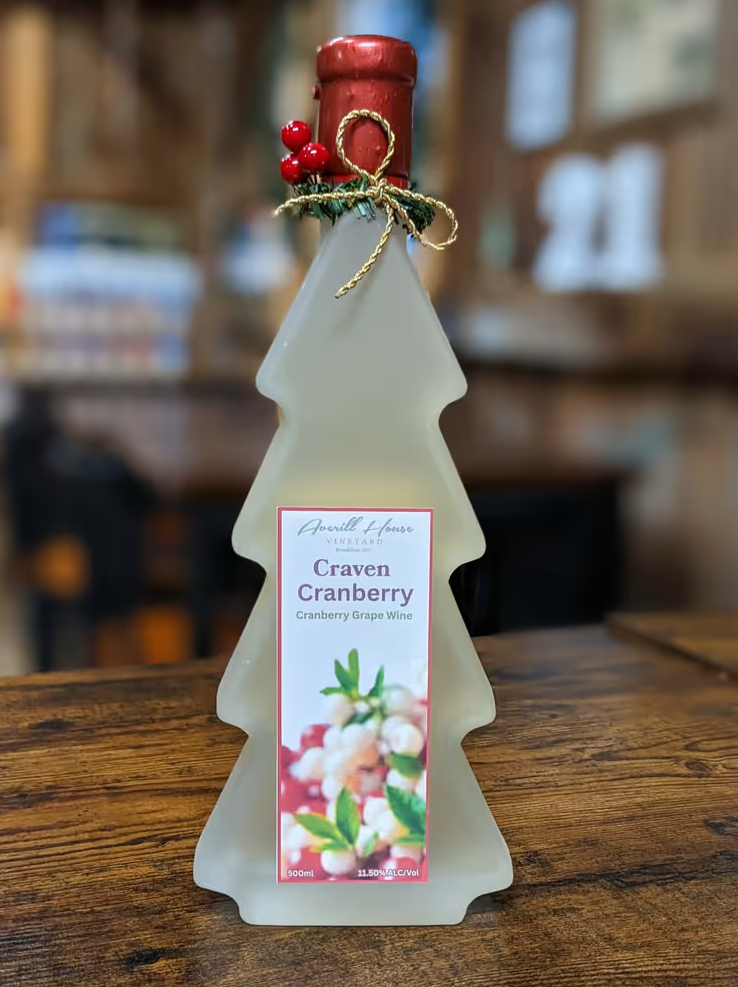 Averill House Vineyard - Craven Cranberry 500 ML Limited Holiday Edition