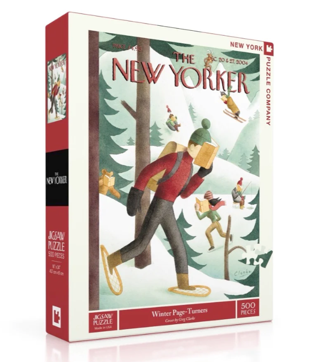 New York Puzzle Company - Winter Page Turners NPZNY2262