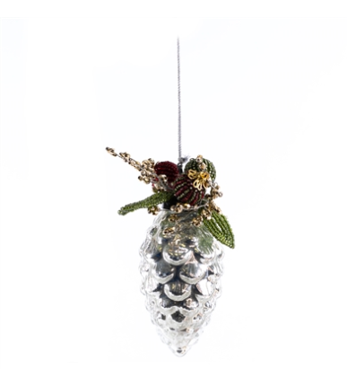 Frosty Pine Ornament - OSW268352