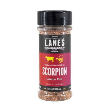 Lane's BBQ - Scorpion Pitmaster Rub 10oz DISSVF
