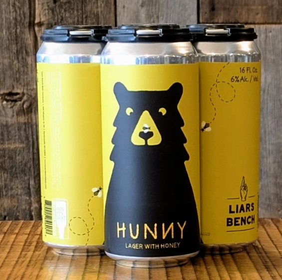 Liars Bench - Hunny 4 Pack 16 oz Cans - 607619