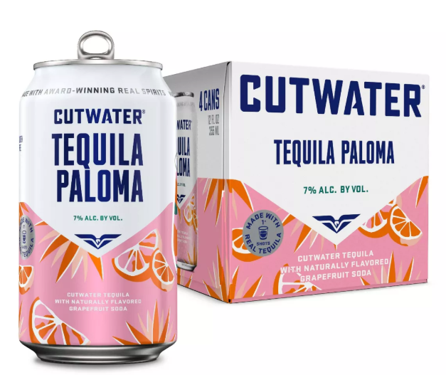 Cut Water - Tequila Paloma - 12 oz 4 Pack Cans - 1075251 DISSVF