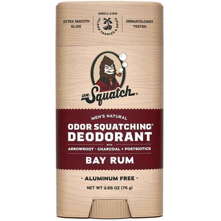 Dr. Squatch - Bay Rum Deodorant 2.65 oz - WH-DEO-BRM-02 DISVEN