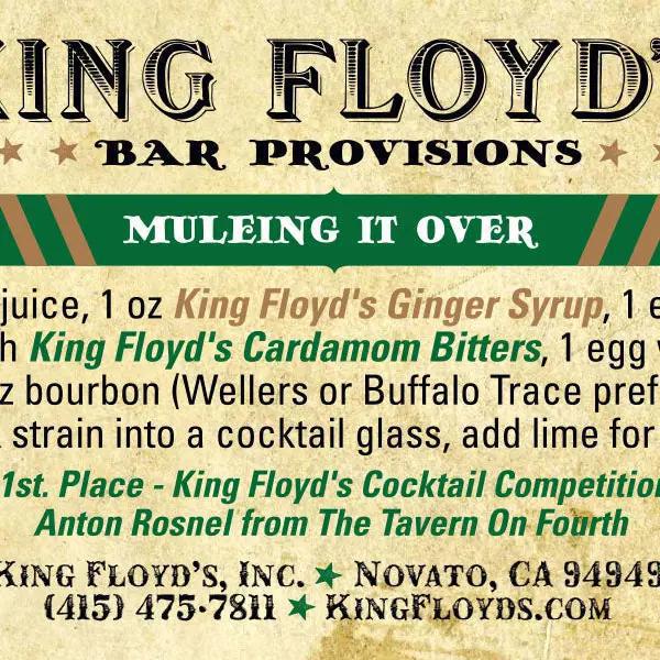 King Floyd's - Ginger Cocktail Syrup 100 ml - 720