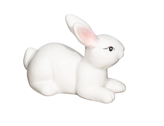 3" Ceramic Bunny - Bunny Blooms Table Decor - 8TAC299