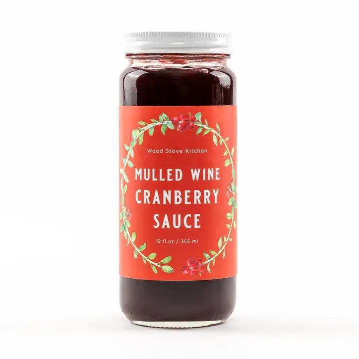 Wood Stove Kitchen - Mulled Wine Cranberry Sauce 12 oz