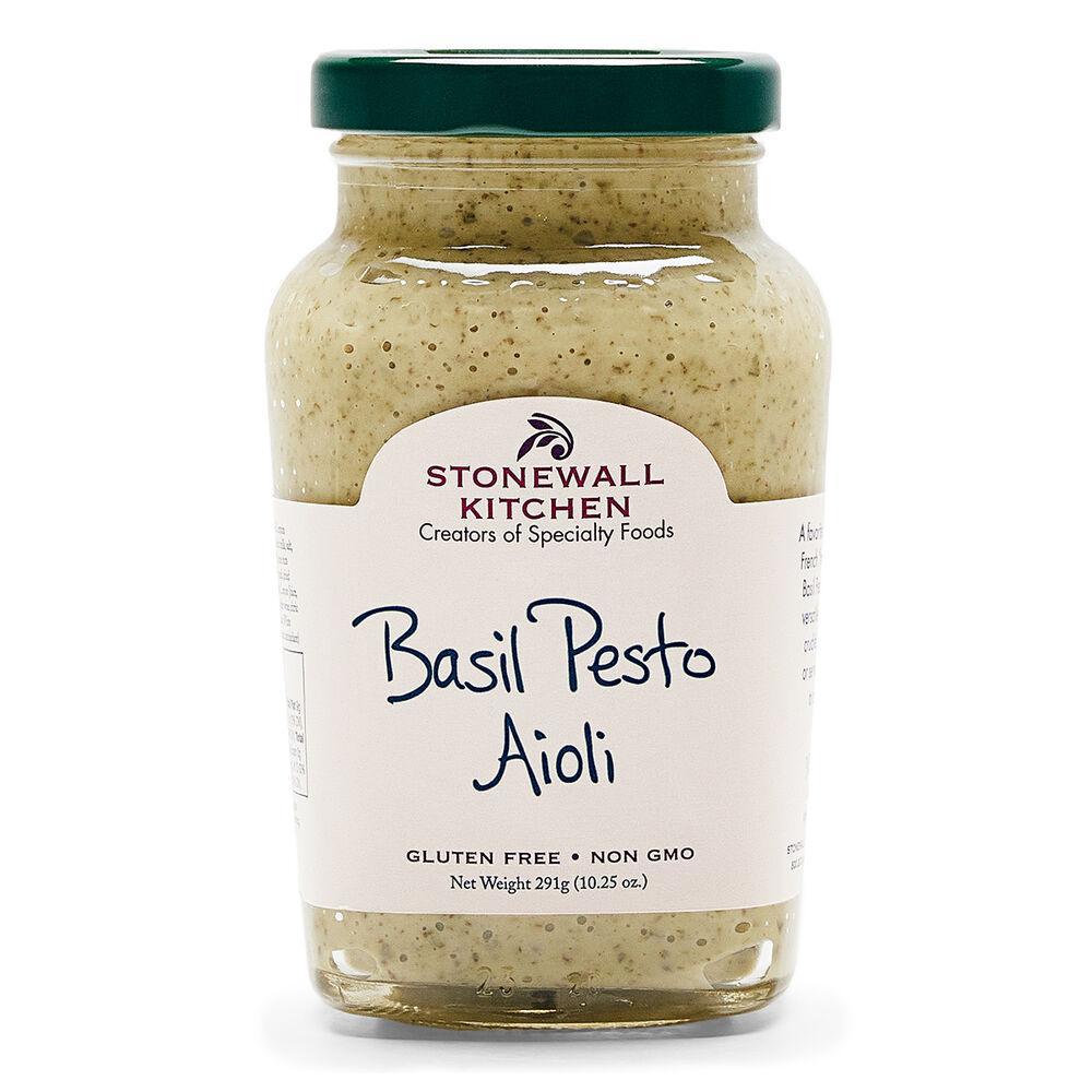 Stonewall Kitchen Basil Pesto Aioli  10.25 oz Jar 111314 DISCOSVF