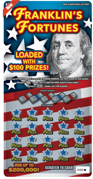 Scratch - $10 - Franklin's Fortunes - 1699