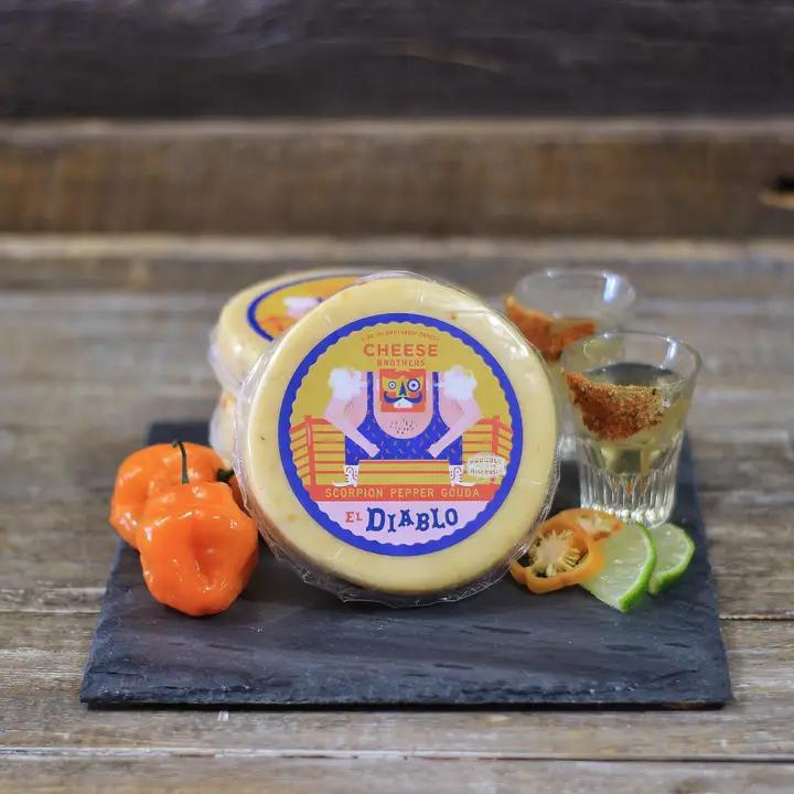 Cheese Brothers - El Diablo - Scorpion Pepper Gouda 6 oz - 10000013