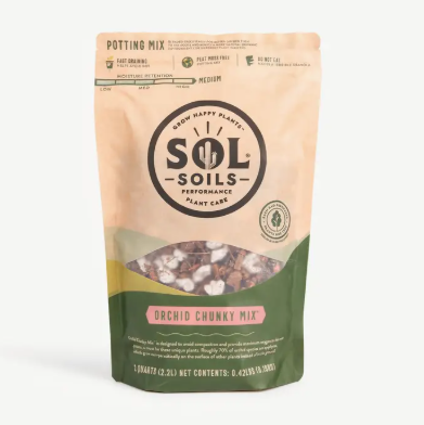 Sol Soils - Orchid Chunky Mix (Soilless) 2qt Bag - W01-005-02