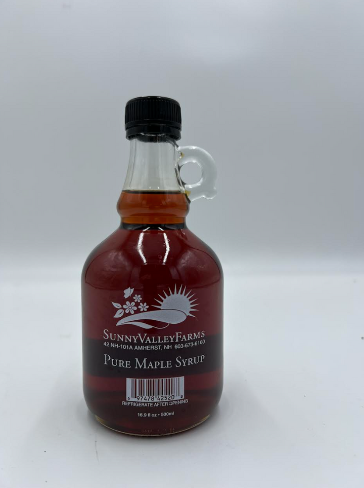 Sunny Valley Farms - Maple Syrup 16.9 oz - Grade A Amber Rich Taste (Amber)