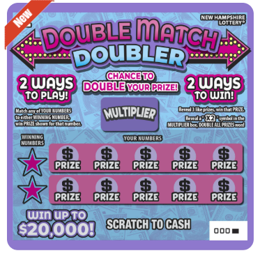 Scratch - $2 - Double Match Doubler - 1698