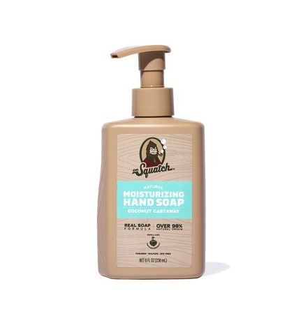 Dr. Squatch - Hand Soap Coconut Castaway 8 oz - WH-HSP-CNO-01