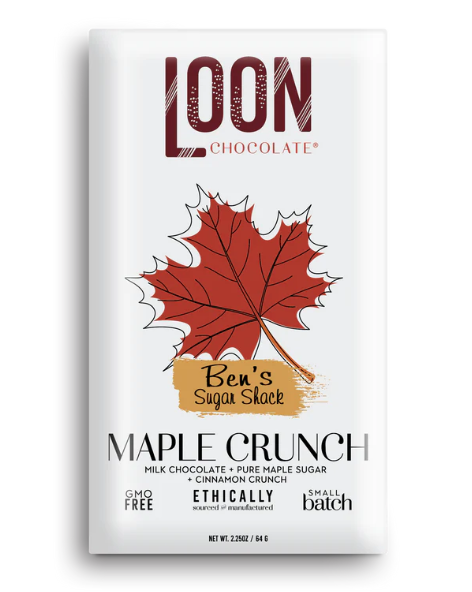 Loon Chocolate - Maple Crunch 2.25 oz