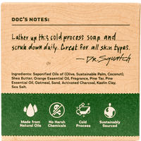 Dr. Squatch - Pine Tar - Bar Soap wh-bar-pt