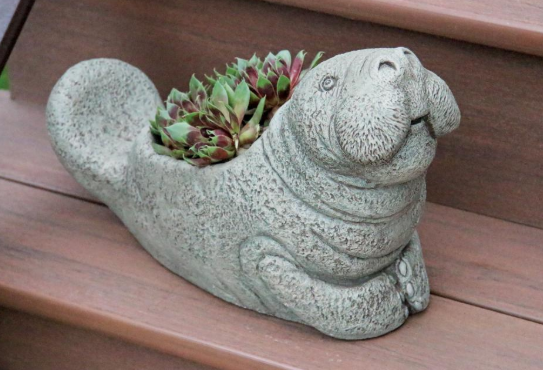 Marco The Manatee Planter - 6590