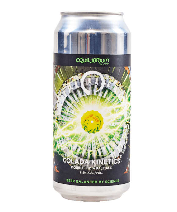 Equilibrium Brewery - Colada Kinetics Double IPA - 4 Pack 16 oz Cans - 2043663