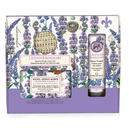 Stonewall Kitchen - Michel Design Works - Lavender Rosemary Hand & Body Care Set - 885081