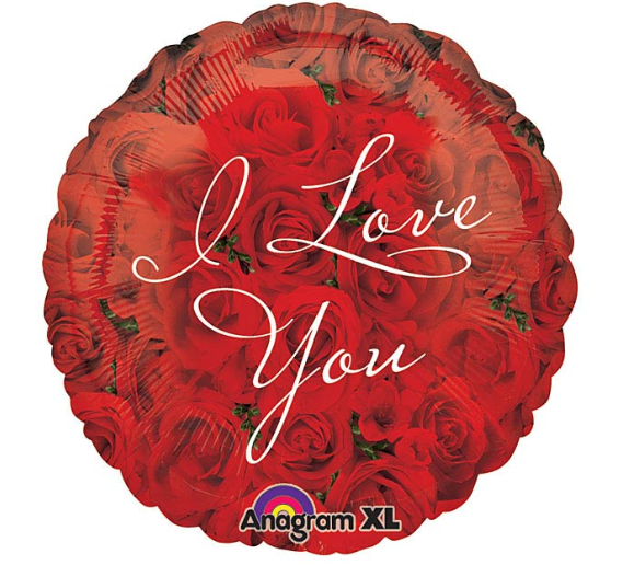 18" Foil Balloon - I Love You - 113118
