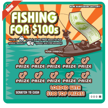 Scratch - $2 - Fishing For $100s - 1705