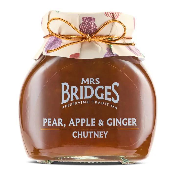 Mrs Bridges - Pear, Apple & Ginger Chutney 10 oz - MB-860CS