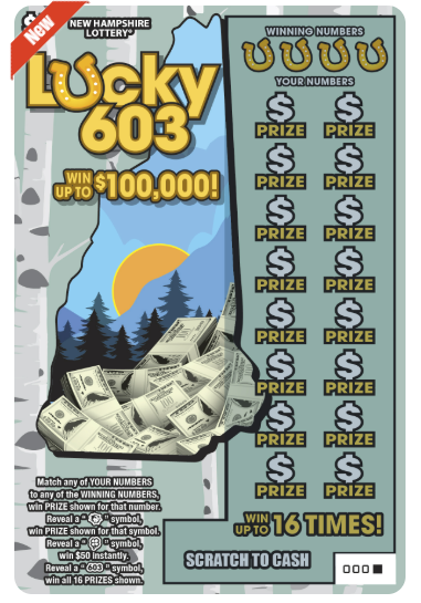 Scratch - $5 - Lucky 603 - 1690