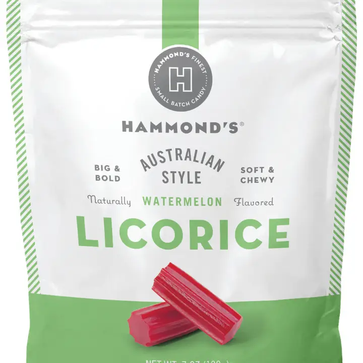 Hammond's Candies - Australia Style Watermelon Licorice LK04508 DISCSVF