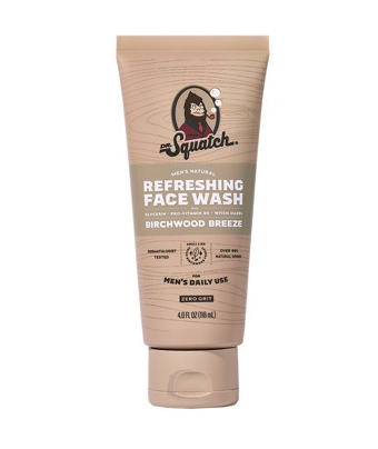 Dr. Squatch - Birchwood Breeze Face Wash 4 oz - WH-FWN-BWB-01