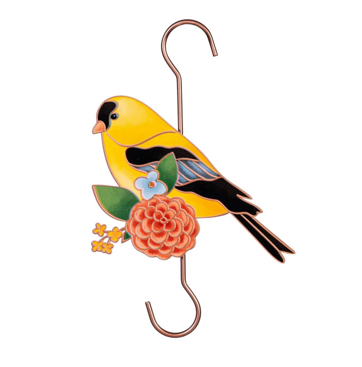 10" Metal Bird Planter Hook - Assorted Styles - PXS6L6MET326