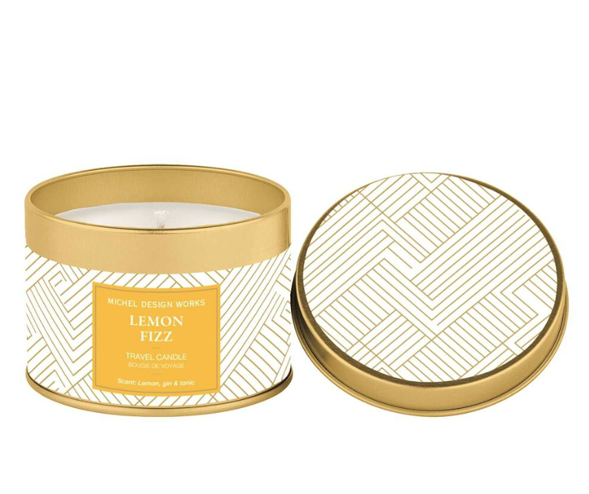Stonewall Kitchen - Michel Design Works - Lemon Fizz Travel Candle - 849453