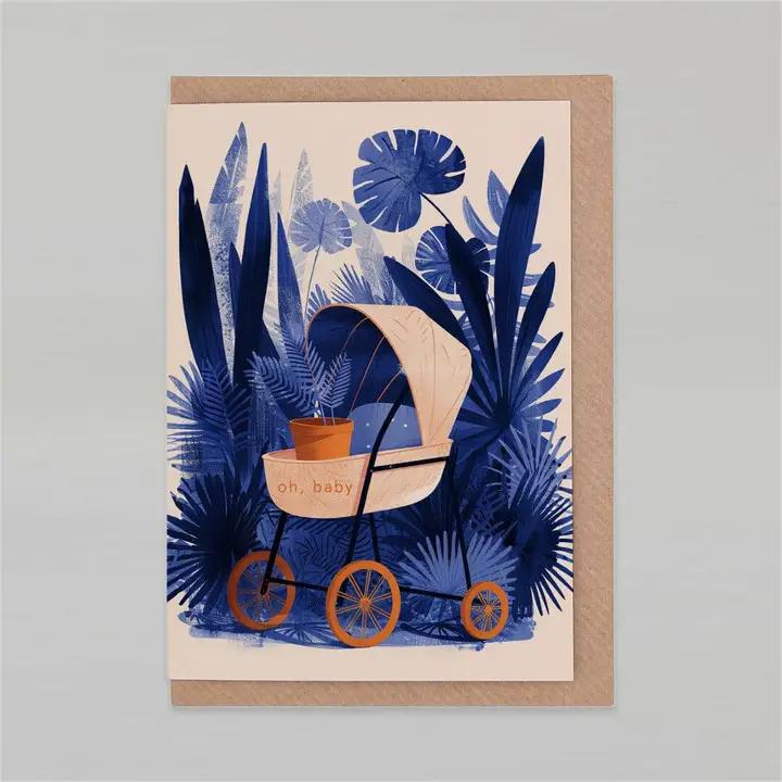 Botanopia - Oh, Baby | New Baby Card | Gender Neutral - GC046