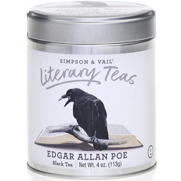 Simpson & Vail - Literary Tea - Edgar Allen Poe's Black Tea Blend 4 oz